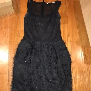 Rachel Roy LBD Super Cute Feather Detail